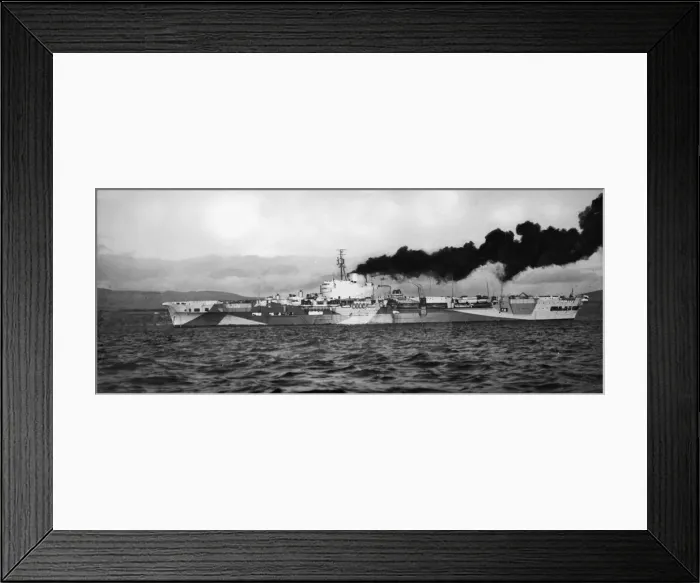 Framed Print : The latest addition to the British Royal Navy, aircraft carrier HMS Indefatigable Framed Print : The latest addition to the British Royal Navy, aircraft carrier HMS Indefatigable