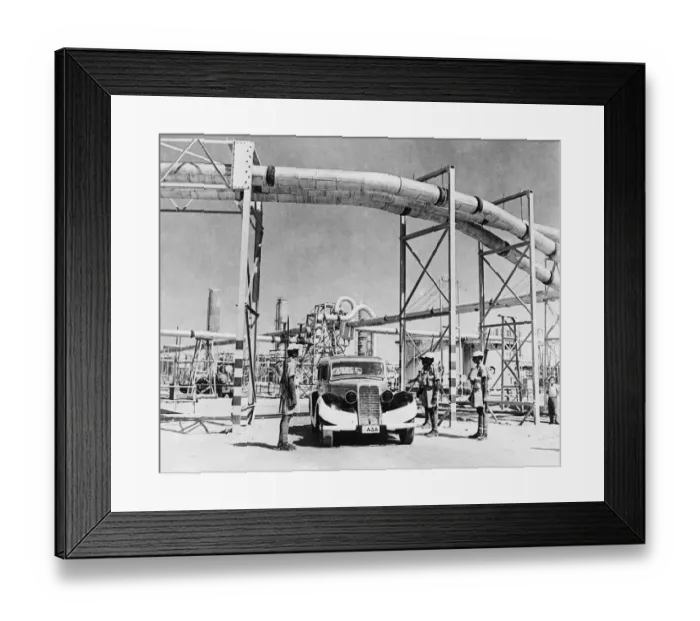 Framed Print : Our troops attacked the island of Aradian on the River Shatt Al Arab