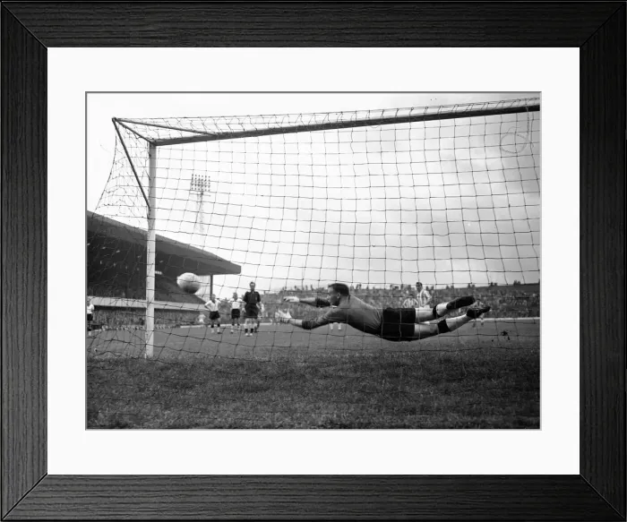 Framed Print : English League Division Two match at the Victoria Ground Framed Print : English League Division Two match at the Victoria Ground