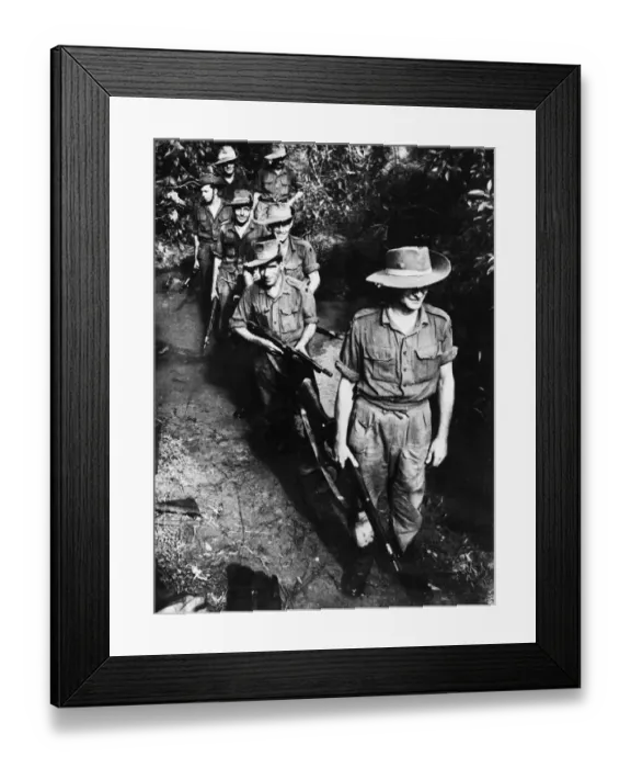 Framed Print : Lance Corporal F. Webling, of 21 Lorve Gardens, Holland Park Avenue, London