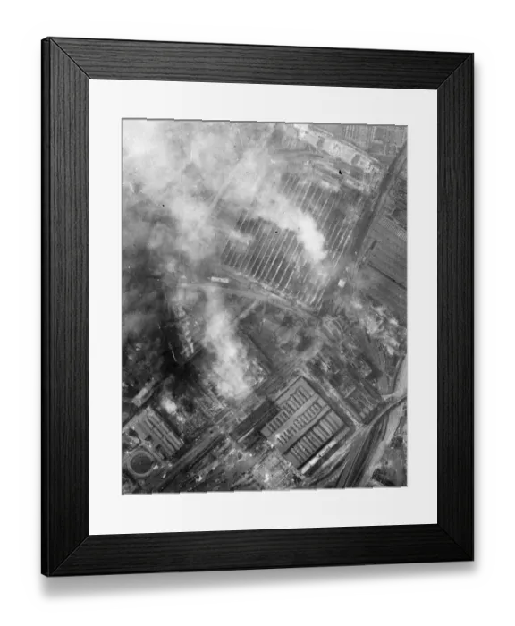 Framed Print : A section of the heart of the great Krupp armament works at Essen Framed Print : A section of the heart of the great Krupp armament works at Essen