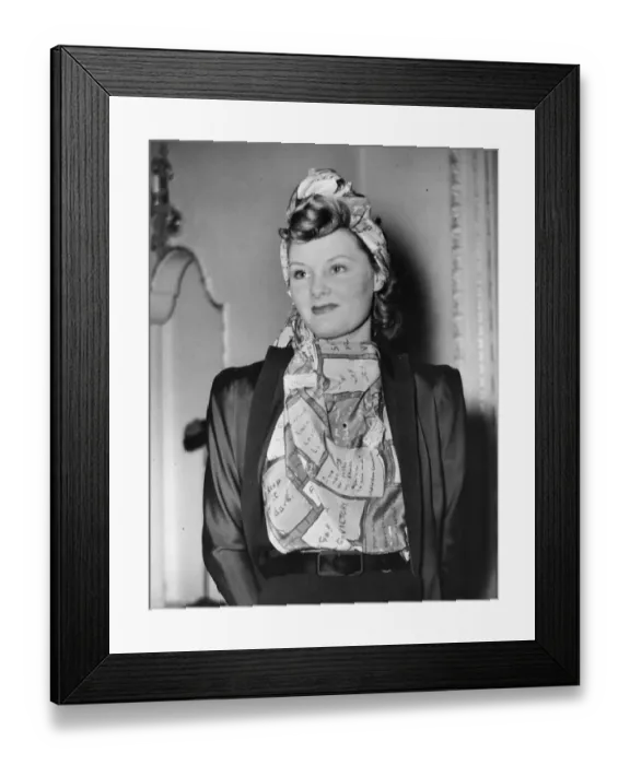 Framed Print : War - Fashion. February 1941 Picture taken 5th February 1941 Framed Print : War - Fashion. February 1941 Picture taken 5th February 1941
