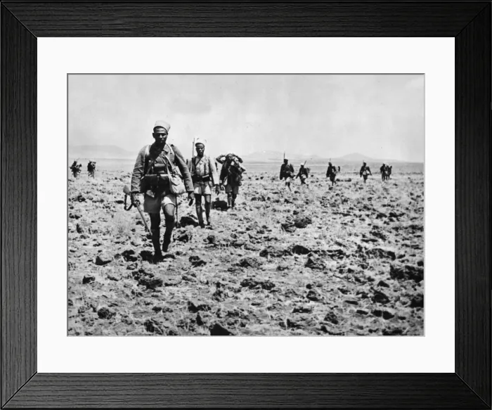 Framed Print : Axis infiltration into Syria compelled the advance of the Allied Forces to avert so Framed Print : Axis infiltration into Syria compelled the advance of the Allied Forces to avert so