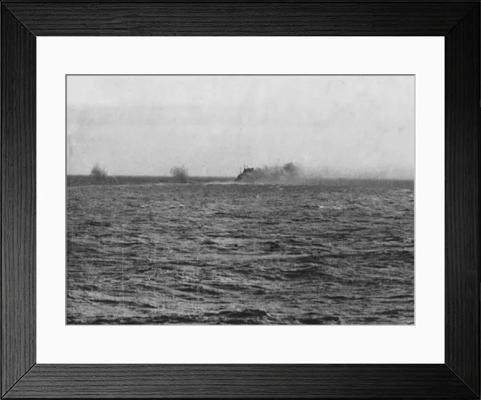 Framed Print : Battle of the Bay of Biscay naval action as part of the Atlantic Campaign during Framed Print : Battle of the Bay of Biscay naval action as part of the Atlantic Campaign during