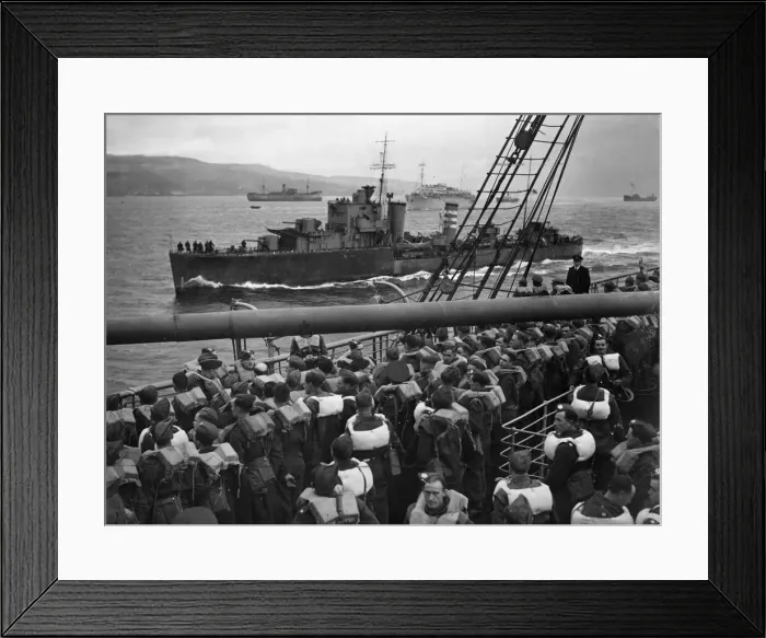 Framed Print : The British Expeditionary Force in Norway during the Second World War Framed Print : The British Expeditionary Force in Norway during the Second World War