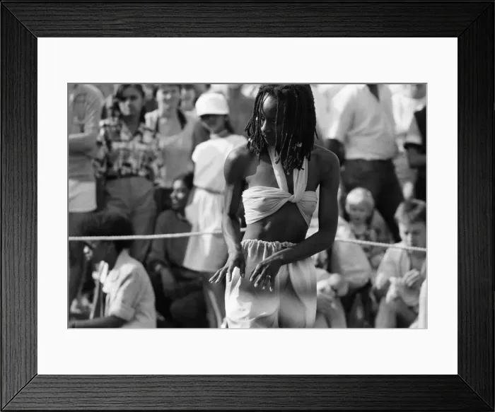 Framed Print : Abbey Park Music Festival, Leicester, Saturday 18th August 1984 Framed Print : Abbey Park Music Festival, Leicester, Saturday 18th August 1984