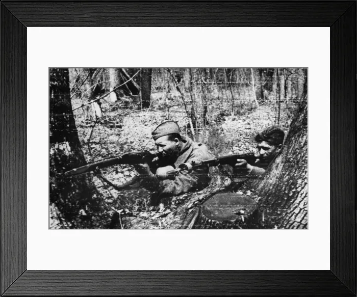 Framed Print : The latest communique from Moscow on 25th May 1942 announces that Marshal Timoshenko Framed Print : The latest communique from Moscow on 25th May 1942 announces that Marshal Timoshenko