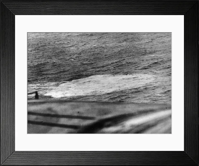 Framed Print : Aircraft of Coastal Command and Bomber Command of the RAF joined recently in a successful