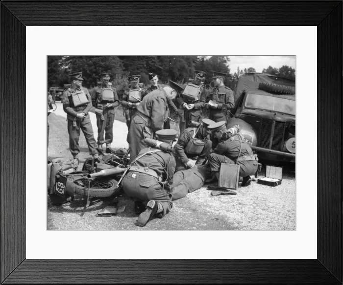 Framed Print : In the South Eastern Command, a class was held recently Framed Print : In the South Eastern Command, a class was held recently