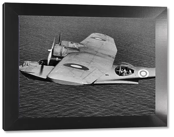 Consolidated PBY Catalina, an American flying boat, operating with RAF Coastal Command