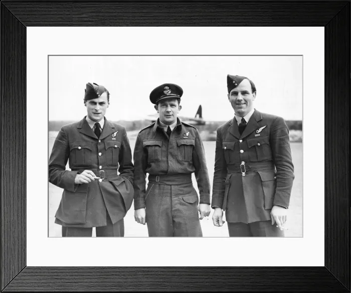 Framed Print : Decorated New Zealand Bomber Squadron. This Wellington bomber squadron has made Framed Print : Decorated New Zealand Bomber Squadron. This Wellington bomber squadron has made