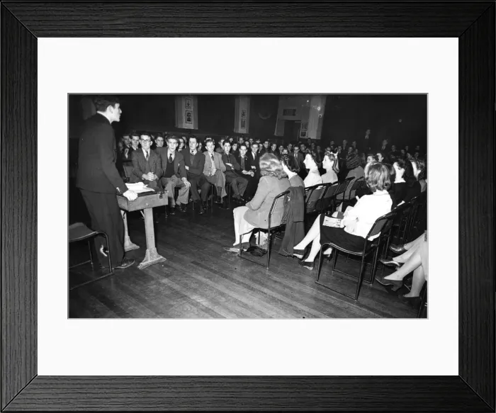 Framed Print : A youth gathering in Clerkenwall, Central London. Picture taken 17th Framed Print : A youth gathering in Clerkenwall, Central London. Picture taken 17th