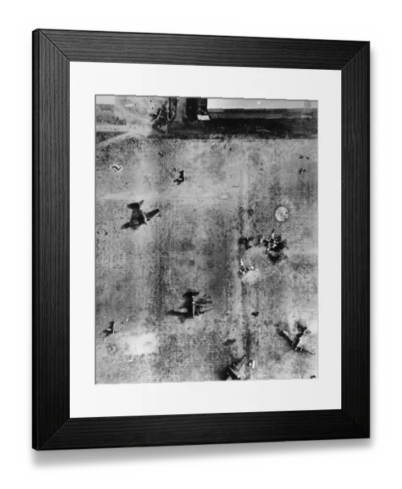 Framed Print : Pictures taken at Tunis Aerodrome on 12th November 1942 Framed Print : Pictures taken at Tunis Aerodrome on 12th November 1942