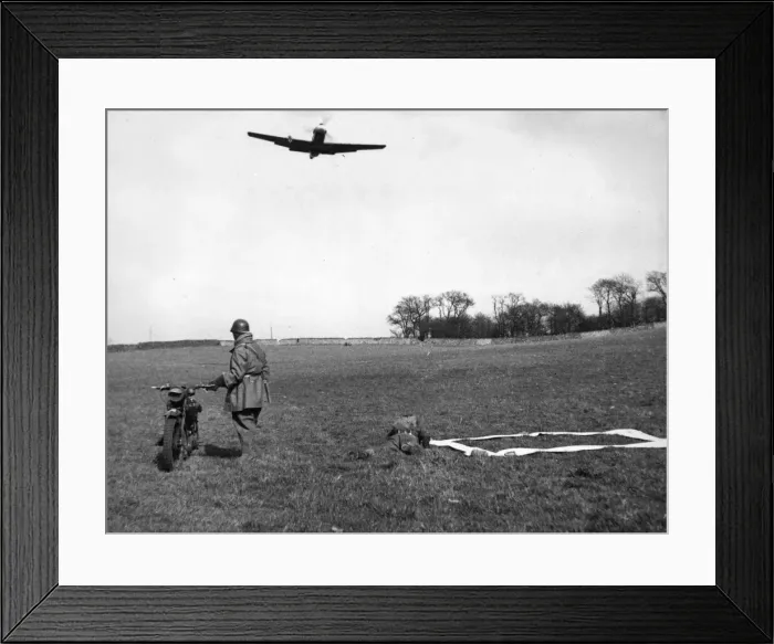 Framed Print : The task of a Tactical Reconnaissance pilot - the eyes of the army - is three fold Framed Print : The task of a Tactical Reconnaissance pilot - the eyes of the army - is three fold