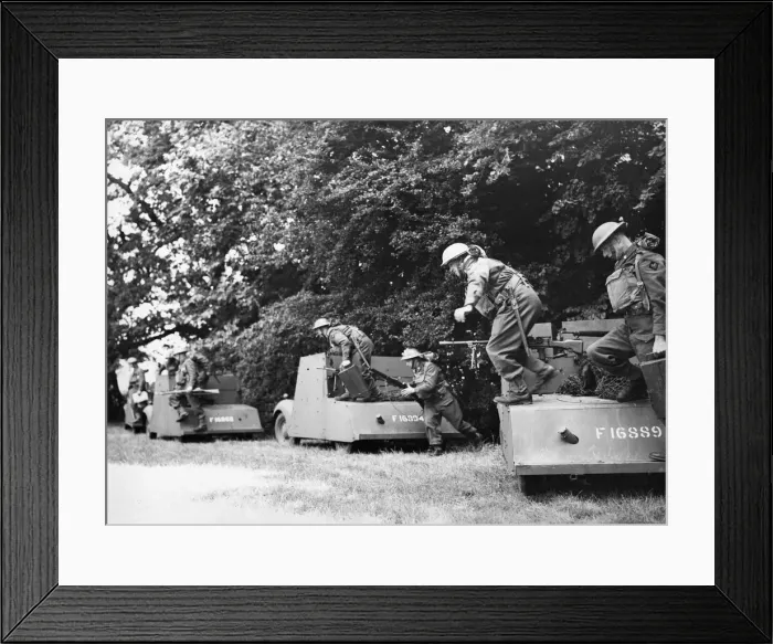 Framed Print : The new armoured cars with which a famous Cavalry Regiment has bean equipped Framed Print : The new armoured cars with which a famous Cavalry Regiment has bean equipped