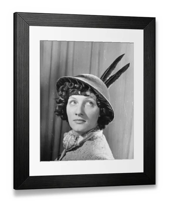 Framed Print : Fashion - hats. In the style of a steel helmet. Picture taken 19th October Framed Print : Fashion - hats. In the style of a steel helmet. Picture taken 19th October