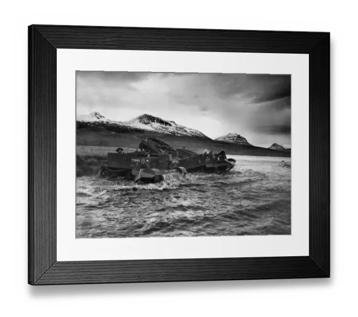 Framed Print : British armed forces occupy Iceland during the Second World War Framed Print : British armed forces occupy Iceland during the Second World War