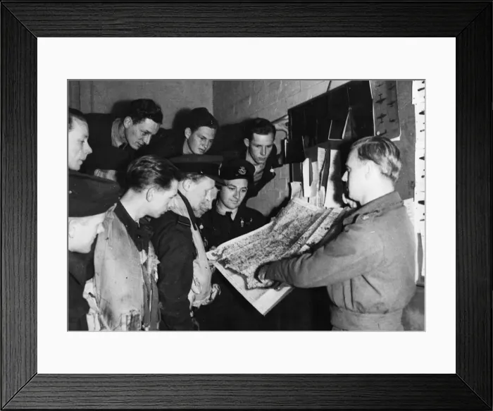 Framed Print : Captain Frank H. Carruthers R. A. squadron searchlight officer to a night fighter RAF Framed Print : Captain Frank H. Carruthers R. A. squadron searchlight officer to a night fighter RAF