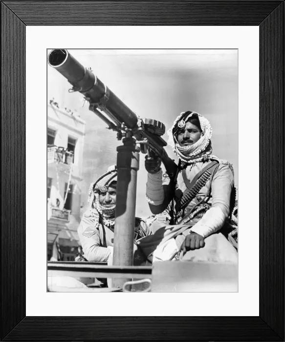 Framed Print : Celebrating the 24th anniversary of the day on which King Hussein declared the Arab Framed Print : Celebrating the 24th anniversary of the day on which King Hussein declared the Arab