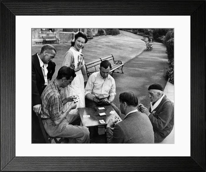 Framed Print : Merchant Seamen recuperating at the Henry Radcliffe Home for Merchant Seamen, Chart Framed Print : Merchant Seamen recuperating at the Henry Radcliffe Home for Merchant Seamen, Chart