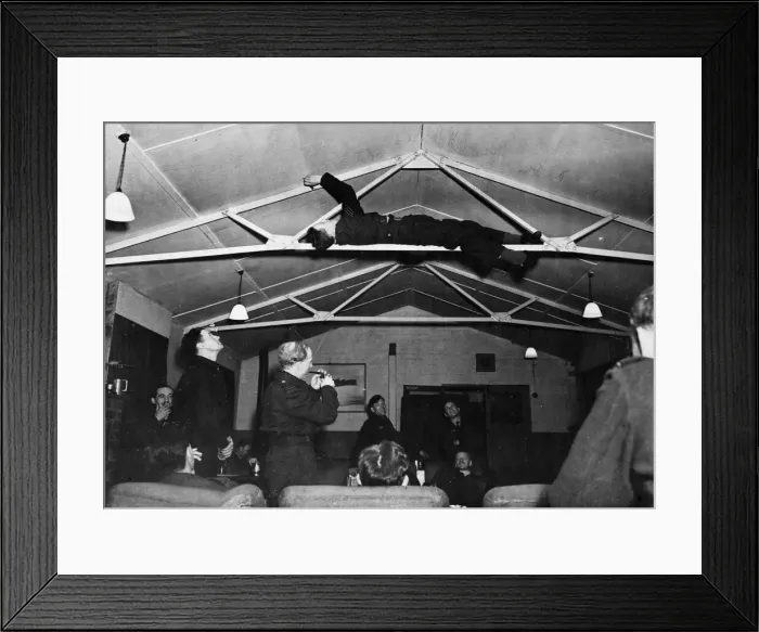 Framed Print : When the news was received that Sergeant J. H. Rank, pilot of an RAF Bomber Framed Print : When the news was received that Sergeant J. H. Rank, pilot of an RAF Bomber