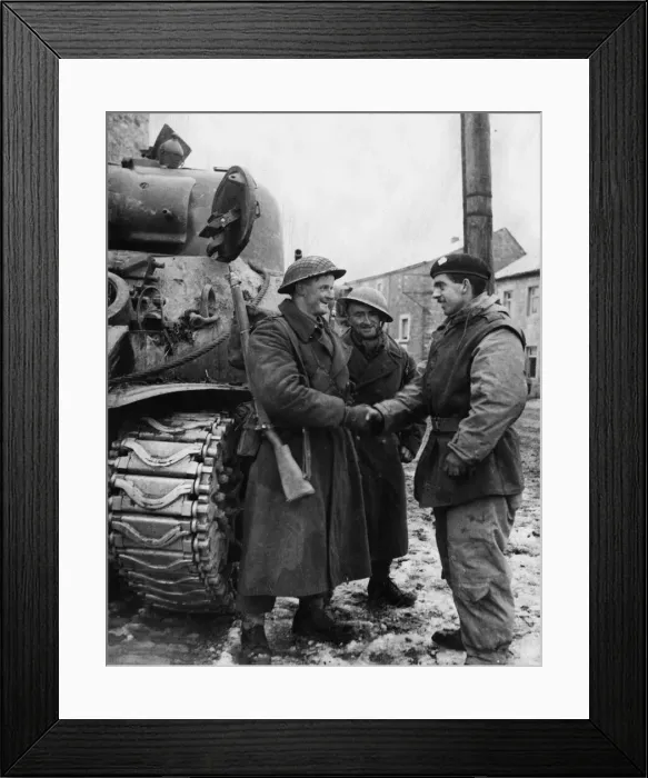 Framed Print : Fighting the elements as well as a well-dug in enemy, in country that gives every Framed Print : Fighting the elements as well as a well-dug in enemy, in country that gives every