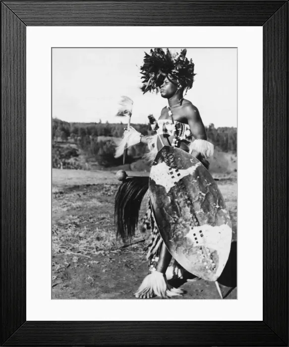 Framed Print : Contrast between the old and new East African soldier is starkly contrasted through these Framed Print : Contrast between the old and new East African soldier is starkly contrasted through these