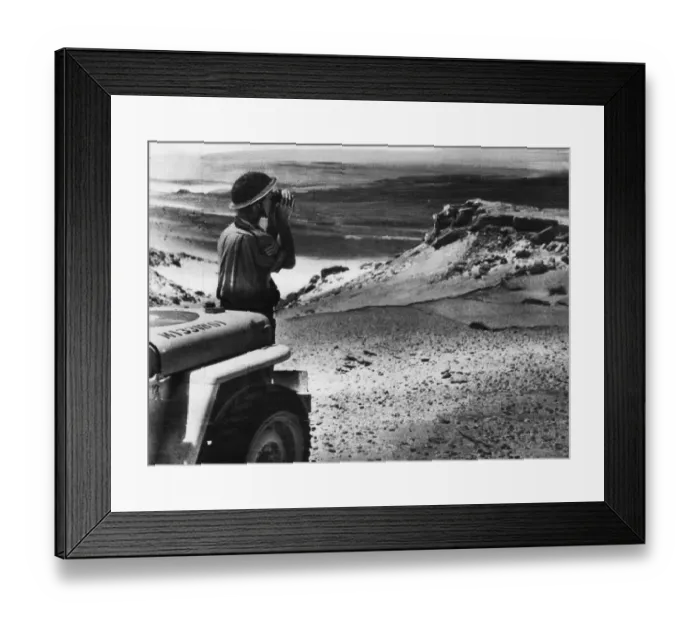 Framed Print : The Qattara Depression was created by the interplay of salt weathering and wind erosion