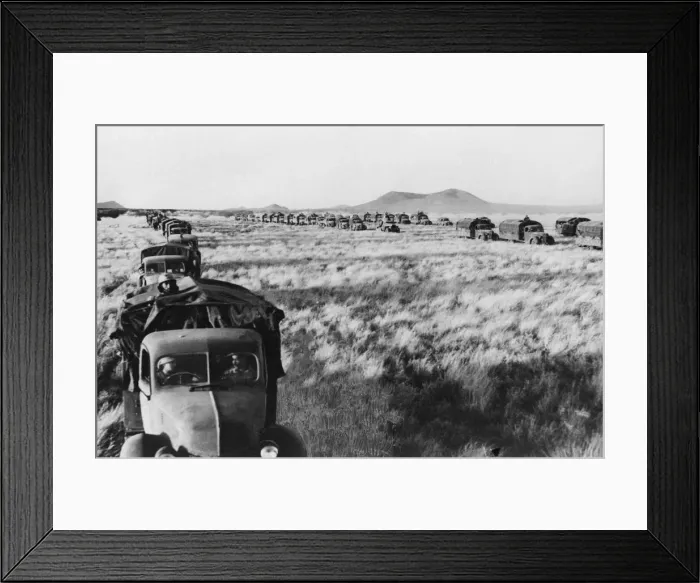Framed Print : The East African campaign (also known as the Abyssinian campaign