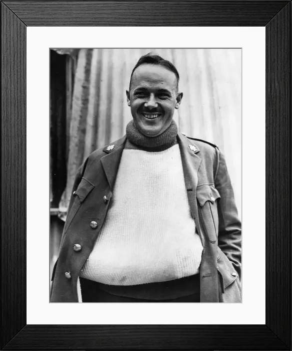 Framed Print : Lieut. Colonel Dollard Menard awarded the DSO for heroism during the Dieppe landings Framed Print : Lieut. Colonel Dollard Menard awarded the DSO for heroism during the Dieppe landings