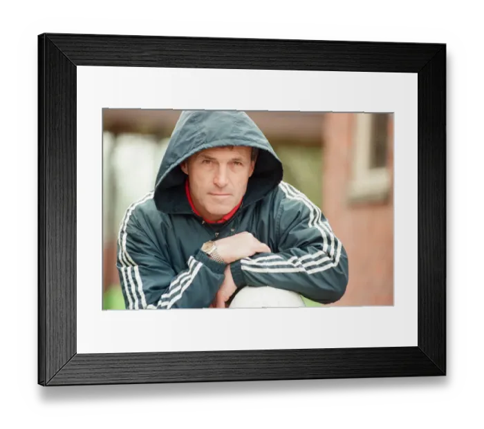 Framed Print : Dario Gradi, Crewe Alexandra Manager, Wednesday 19th February 1997