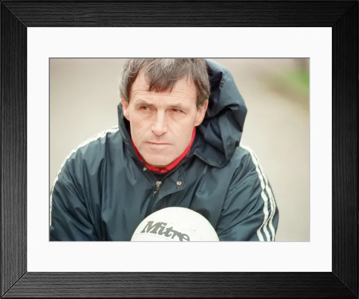 Framed Print : Dario Gradi, Crewe Alexandra Manager, Wednesday 19th February 1997 Framed Print : Dario Gradi, Crewe Alexandra Manager, Wednesday 19th February 1997
