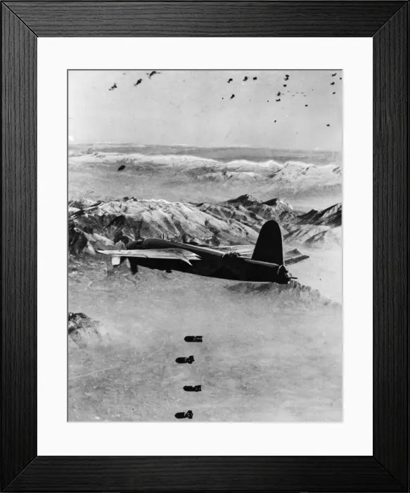 Framed Print : When Allied landing forces established the beachhead at Nettuno, Italy Framed Print : When Allied landing forces established the beachhead at Nettuno, Italy