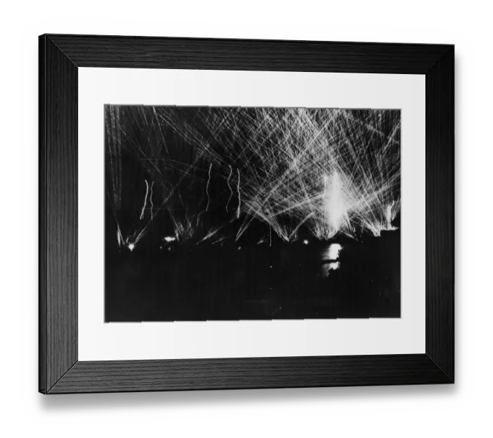 Framed Print : Anti Aircraft Defence of Naples during the Second World War Framed Print : Anti Aircraft Defence of Naples during the Second World War