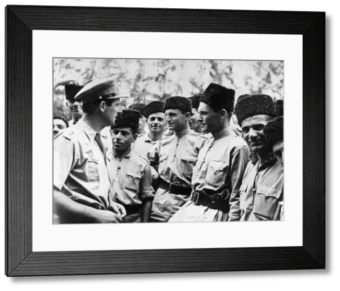 Framed Print : Colonel Collets Circassians, who, after braving many dangers Framed Print : Colonel Collets Circassians, who, after braving many dangers