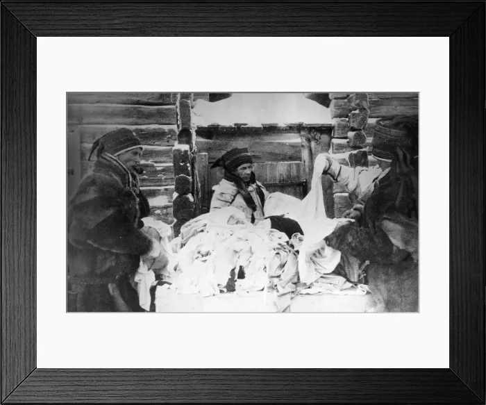 Framed Print : In November 1944 the Germans carried out a forced evacuation of the civilian population