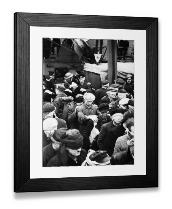 Framed Print : German merchant seamen, Quislings and German air ground staff are being transferred Framed Print : German merchant seamen, Quislings and German air ground staff are being transferred