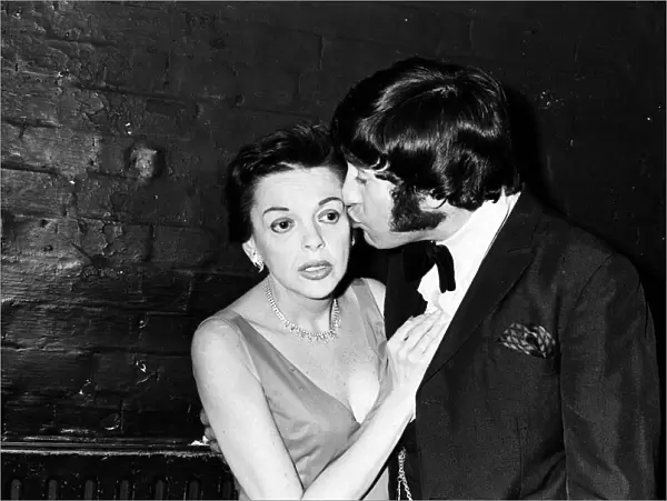 Judy Garland and Jimmy Tarbuck. January 1969
