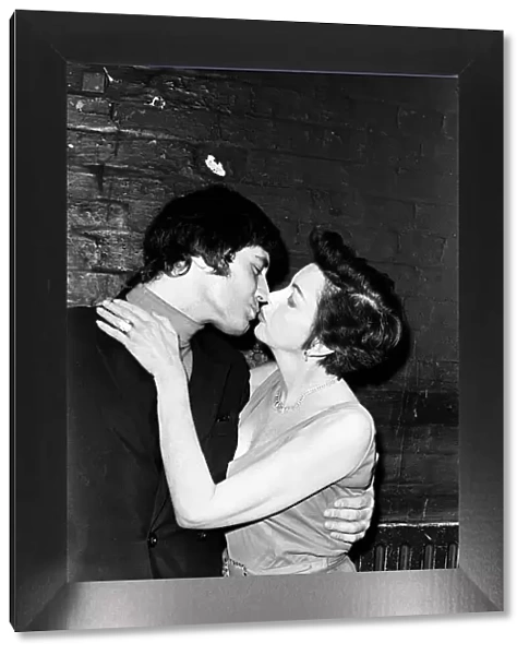 Judy Garland and Mickey Deans. January 1969