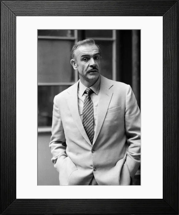 Framed Print : Actor Sean Connery on the set of Cuba'in Cadiz, Spain. 19th December 1978 Framed Print : Actor Sean Connery on the set of Cuba'in Cadiz, Spain. 19th December 1978