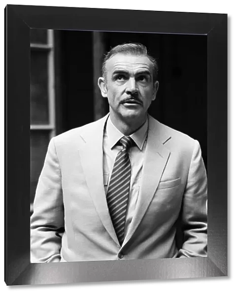 Actor Sean Connery on the set of 'Cuba'in Cadiz, Spain. 19th December 1978