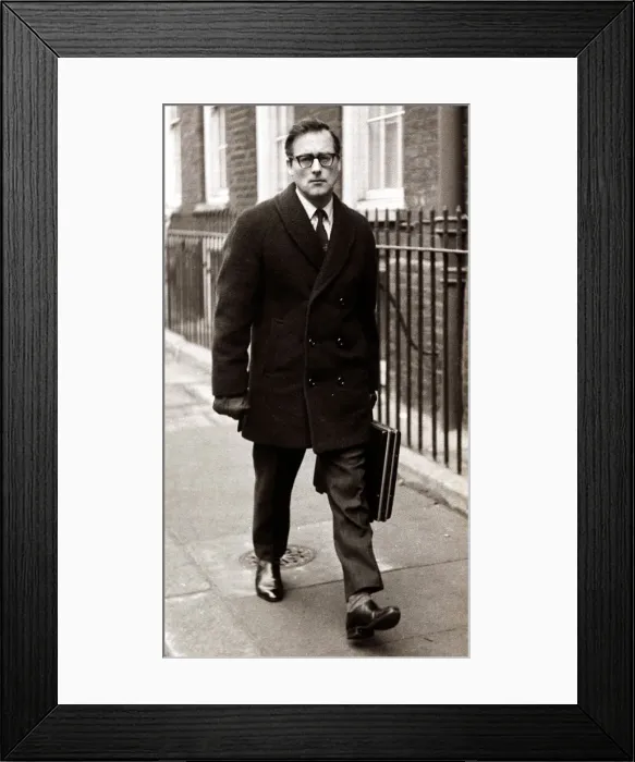 Framed Print : Harold Evans Editor of The Sunday Times - 1967 after a high court hearing Framed Print : Harold Evans Editor of The Sunday Times - 1967 after a high court hearing