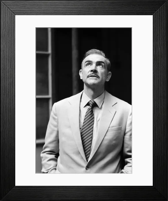 Framed Print : Actor Sean Connery on the set of Cuba'in Cadiz, Spain. 19th December 1978 Framed Print : Actor Sean Connery on the set of Cuba'in Cadiz, Spain. 19th December 1978