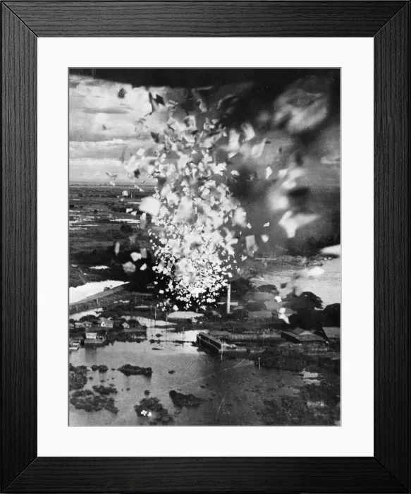 Framed Print : RAF Liberators of the Strategic Air Force, Eastern Air Command