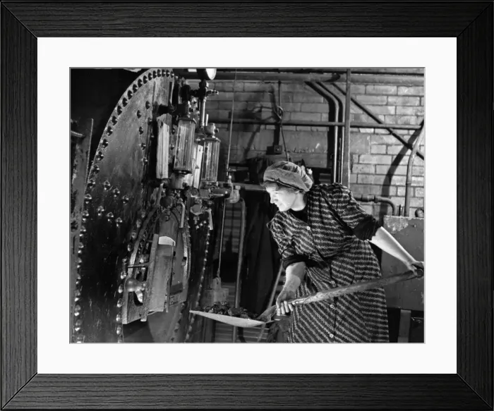 Framed Print : f all the man-sized jobs women have tackled during the war Framed Print : f all the man-sized jobs women have tackled during the war