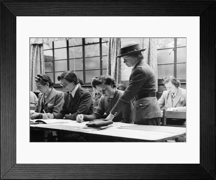 Framed Print : The NaFI (Navy, Army and Air Force Institutes) training centre on Woking, Surrey