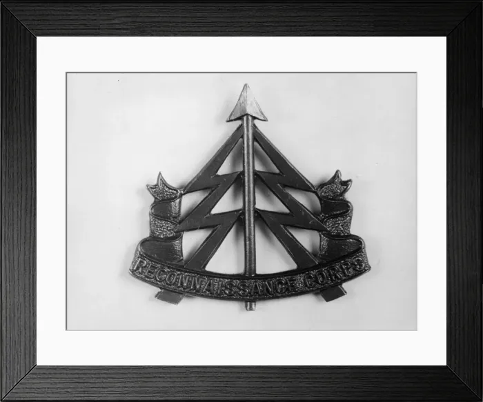 Framed Print : British Armys new Reconnaissance Corps have been granted a badge Framed Print : British Armys new Reconnaissance Corps have been granted a badge
