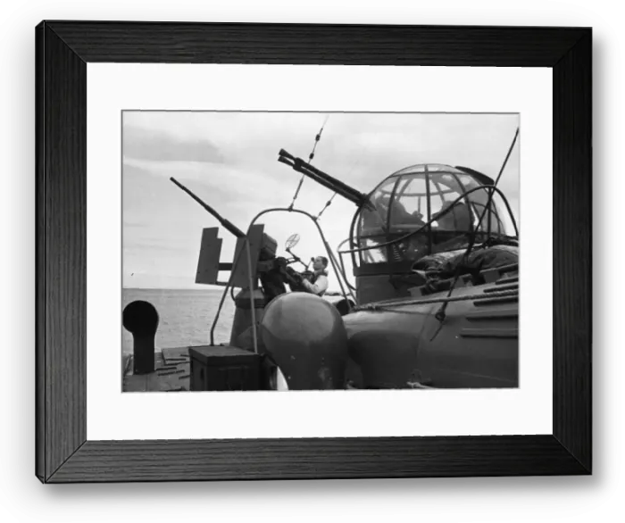 Framed Print : The Air Sea Rescue Service, now equipped with guns should they become under attack Framed Print : The Air Sea Rescue Service, now equipped with guns should they become under attack