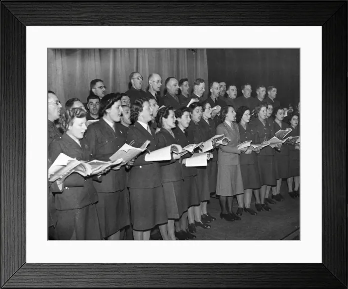 Framed Print : Ranks of all services (except a sailor) have joined forces at York Framed Print : Ranks of all services (except a sailor) have joined forces at York