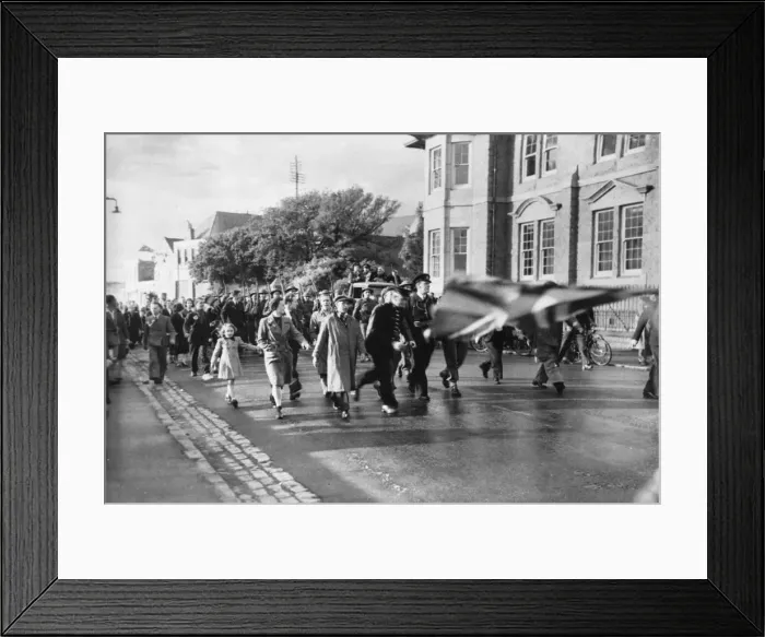 Framed Print : The Channel Islands were occupied during World War II by German forces from 30 June 1940 Framed Print : The Channel Islands were occupied during World War II by German forces from 30 June 1940